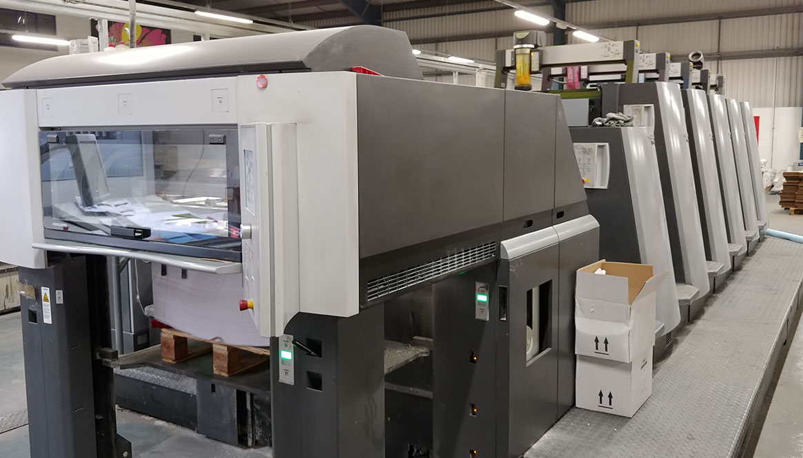 Heidelberg Press // Printing of  RW1 